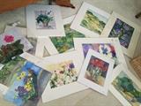 Many bright and beautiful original watercolors fro San Diego artist  priced to sell!