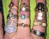 10K & 14K GOLD RINGS