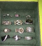 STERLING SILVER RINGS