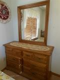 Matching dresser & mirror