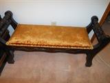 Spanish style bench