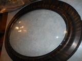 Oval antique frame