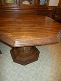 Octagon dining table
