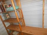 2nd bamboo like shelf unit