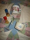 Old shaving items