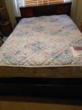 Full bookcase bed with footboard/we have the matching dresser & mirror