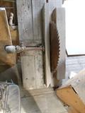 14" antique belt drive table saw