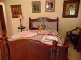 Complete antique bed
