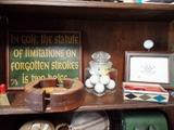 Golf collectibles
