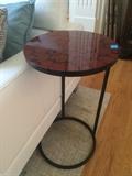 Contemporary lacquered occasional table