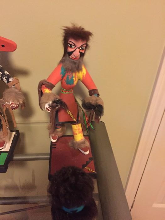 Katchina doll signed