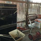 Seed cart, double wall ovens