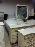 bed, dresser, chest -French Provincial 