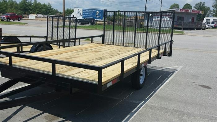 Flat bed trailer. New 