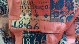 Nice, quaint living estate sale! Much antiques, primitives and collectibles on 2 floors and garage. 1866 family woven coverlet