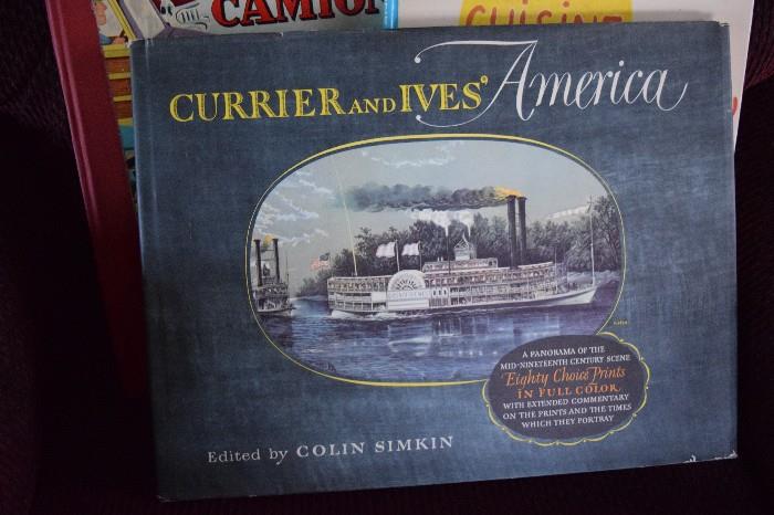 1952 Crown Publishers' Currier and Ives America. 