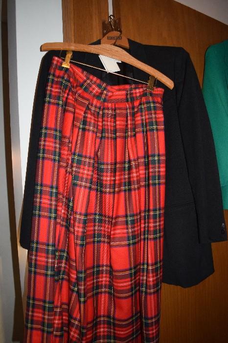 Land's End skirt and blazer