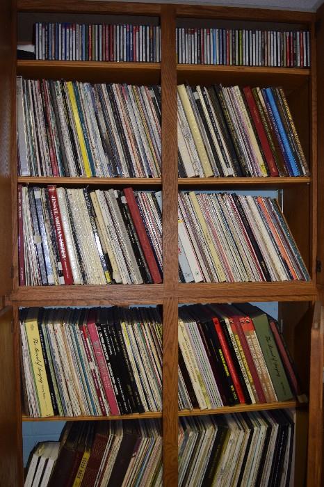 Part of the classical records collection