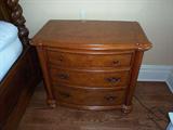 Ernest Hemmingway collection by Thomasville pair of 3-drawer stands
