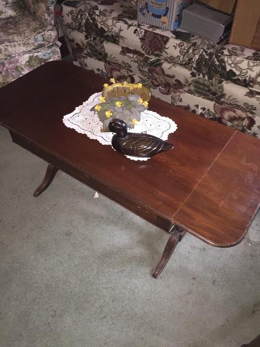 MAHOGANY COFFEE TABLE