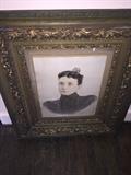 ANTIQUE FRAMED PHOTO