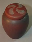 Rookwood artist signed covered jar