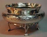 Sterling bowl on sterling pedestal