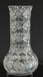 Giant Sinclair cut glass vase