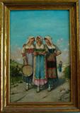 Luigi Scorrano Oil on Board