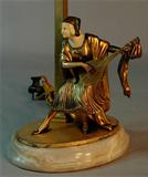 Th. Ullmann Bronze Lamp
