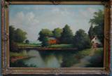 Henry T. Harvey Oil on Canvas