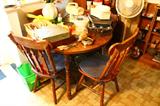 table and chairs