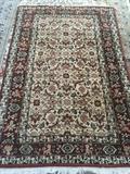 BEAUTIFUL HAND MADE WOOL RUG 4.0 X 6.0