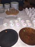 CUPS ,DISHES, TRAYS AND MORE