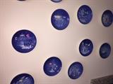 COLLECTABLE COPENHAGEN BLUE PLATES