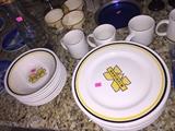 MICHIGAN UNIVERSITY PLATES, CUPS AND MORE