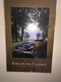 FRAMED EYES ON CLASSIC DESIGN POSTER (SIGNED)