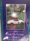 FRAMED EYES ON CLASSIC DESIGN POSTER (SIGNED)