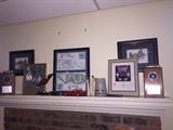 FRAMED AUTOMOTIVE MEMORABILIA