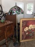 Beautiful stained glass floor lamp!