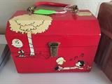 Vintage Peanuts wooden purse.