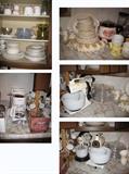 Many dishes, Vintage mixers