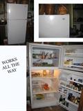 Very nice white fridge works!