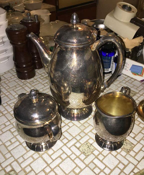 Sterling Silver Tea Set