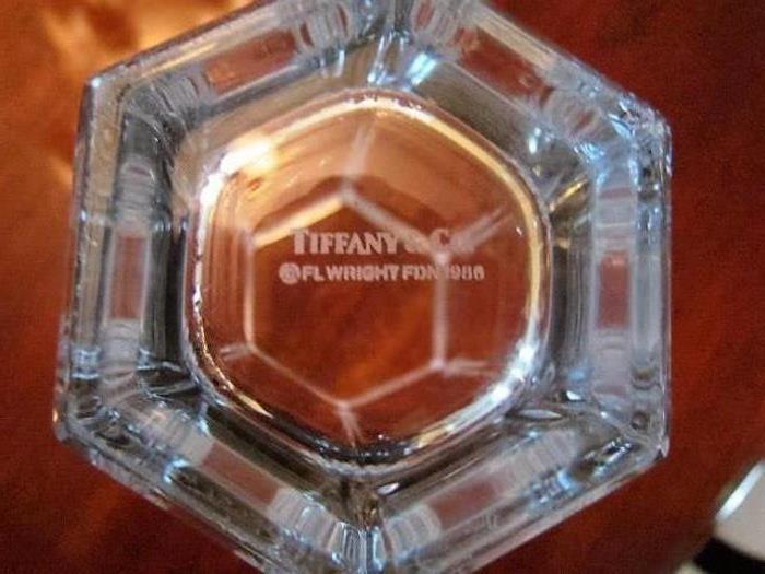 Tiffany & Company 24% hand cut lead crystal vase