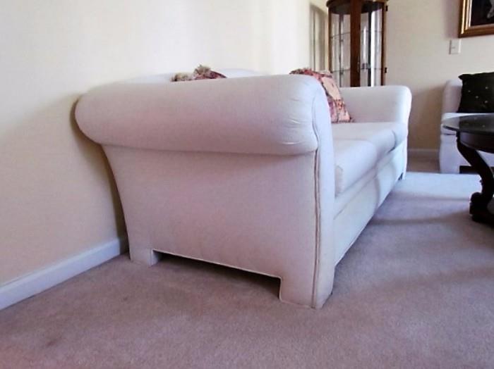 Incredible white sofa... Mint