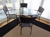 perfect glass 5 piece table set