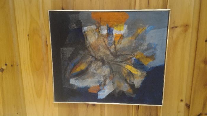 Bill Parker, born 1922 in Texas-abstract artist