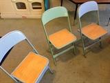 vintage folding chairs