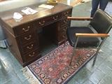 Federal style desk and chair